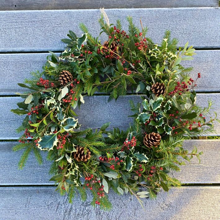 Christmas Foliage Wreaths Workshop