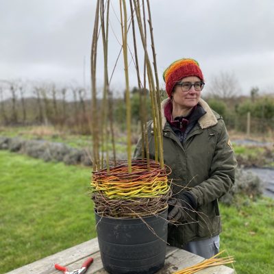 Willow Weaving Workshop: Sweet Pea Support
