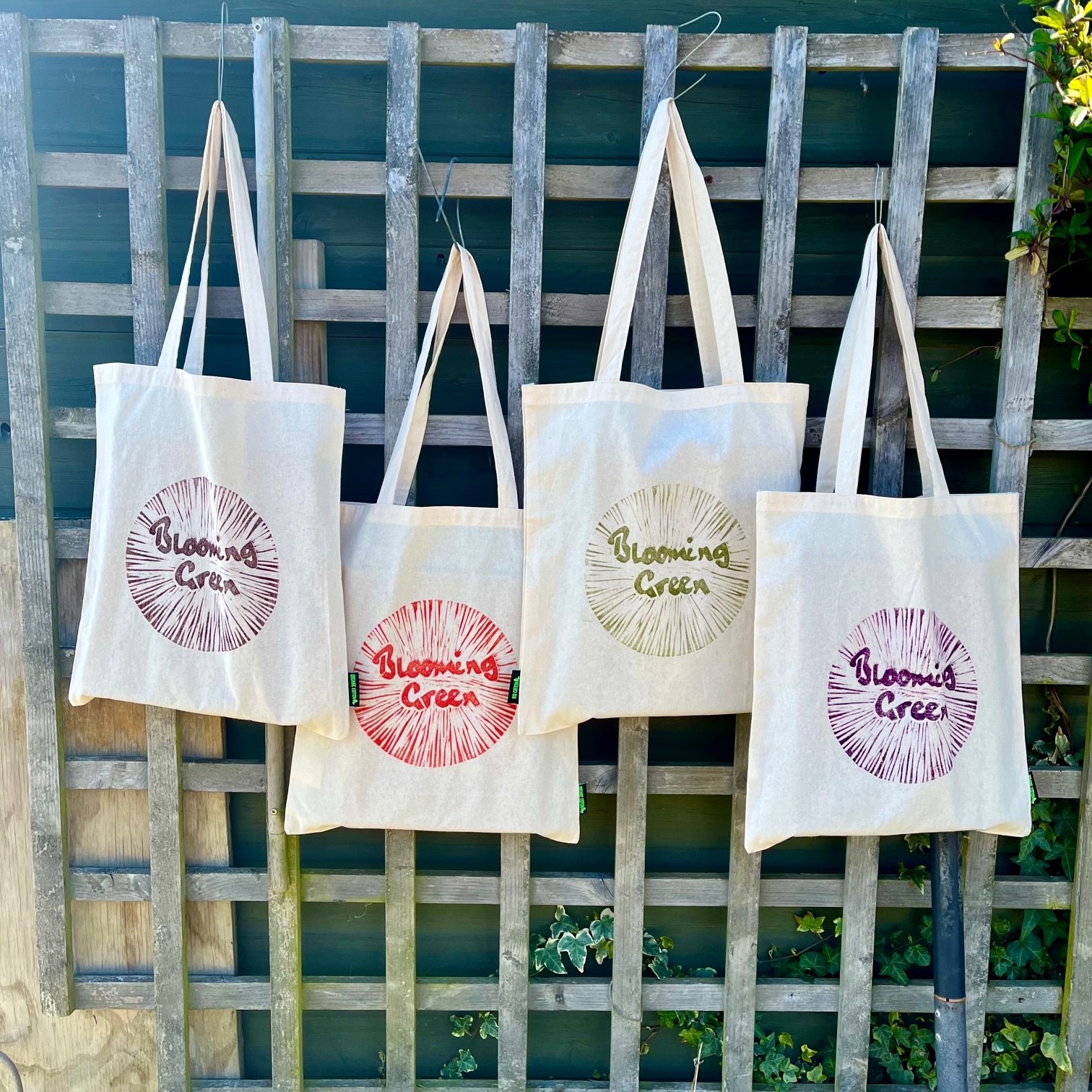 Blooming Green Tote Bag