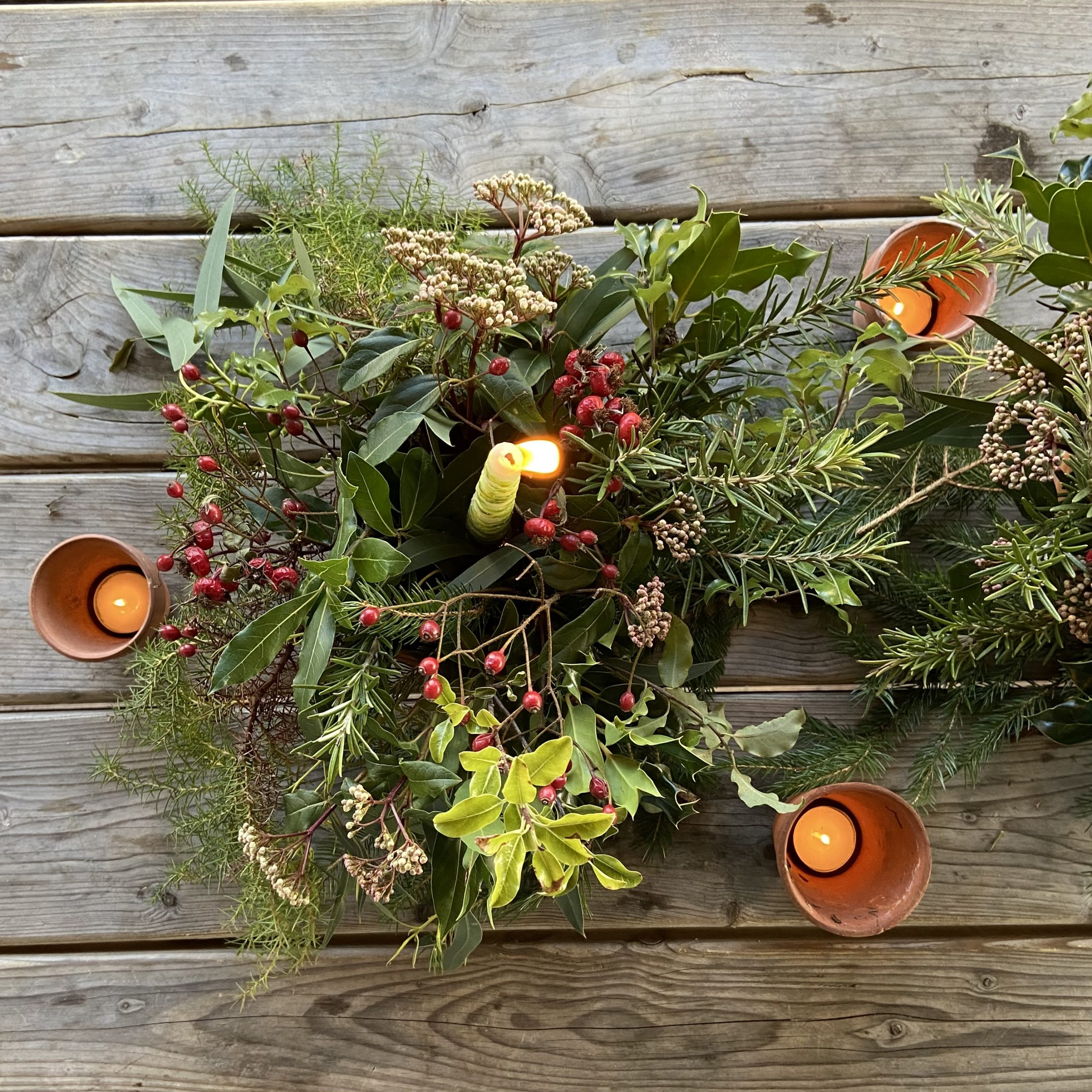 Foam-free Christmas Table Centres Workshop - Image 4