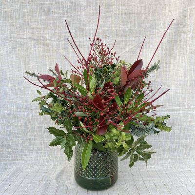 Winter Bouquet & Vase