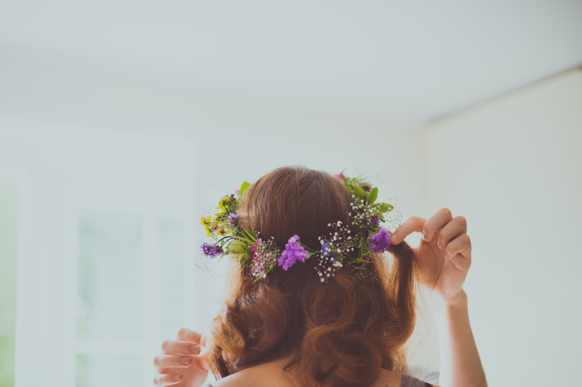 Hair flowers